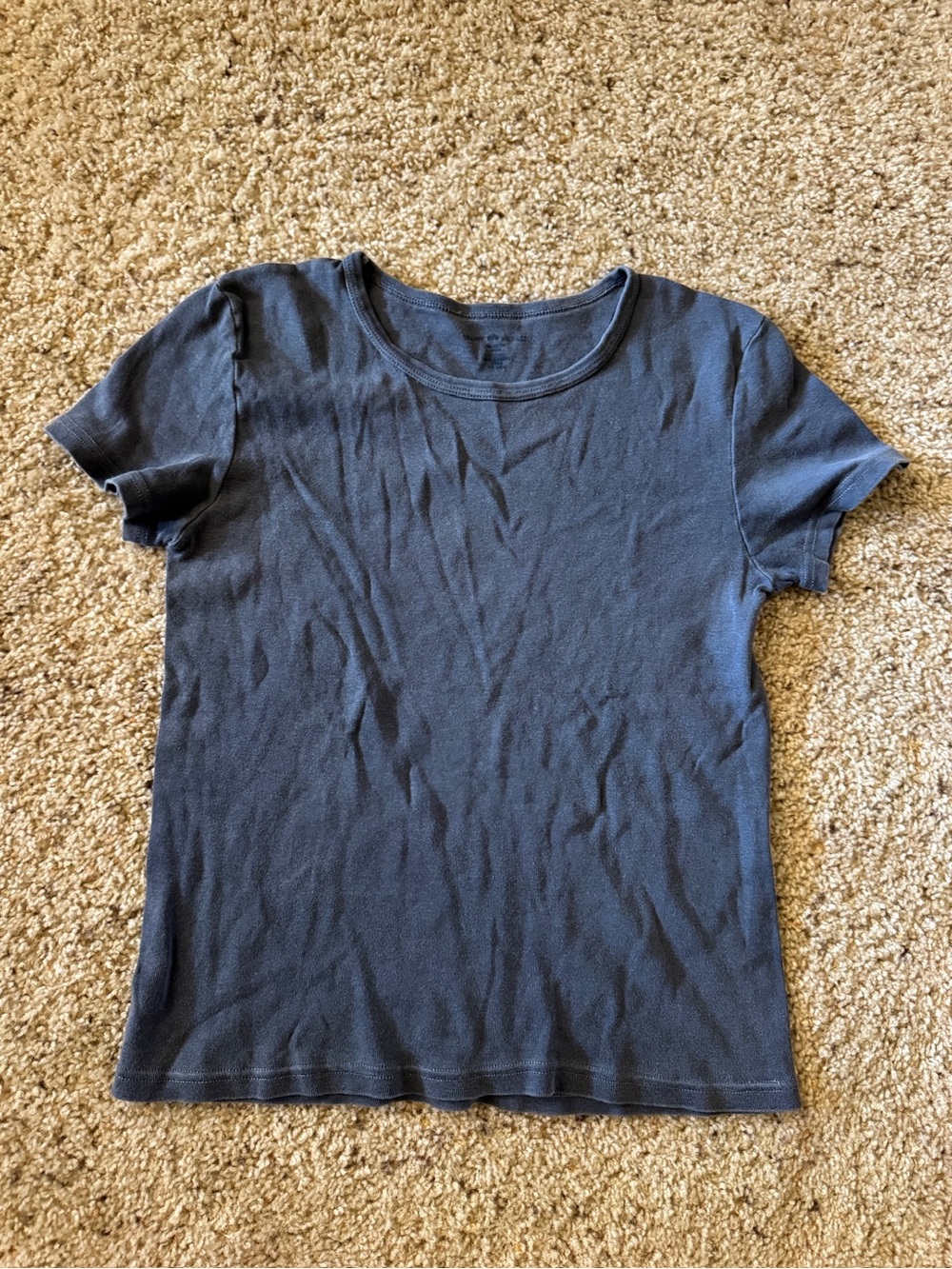 Brandy Melville Navy Short Sleeve Tee
